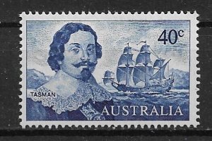 1966 Australia 412 40c Abel Tasman MNH