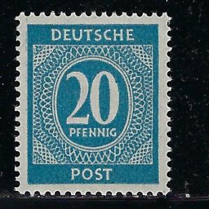 Germany AM Post Scott # 543, mint nh