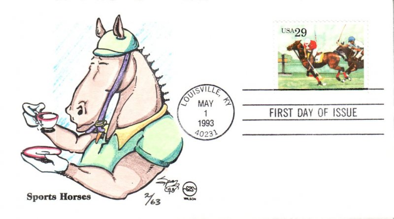 #2759 Polo Wilson FDC