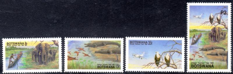 Botswana - 1991 Tourism Okavango Delta Set MNH** SG 717-720