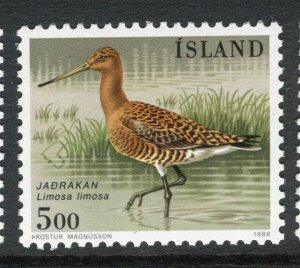 ICELAND; 1988 early Birds issue fine Mint 5k. value