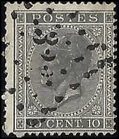 BELGIUM   #18 USED (1)