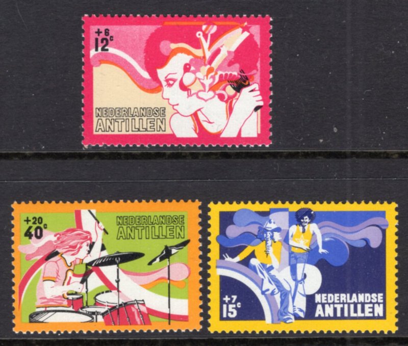 Netherlands Antilles B128-B130 MNH VF