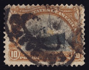 US Scott 299 Used crease and small tear on right side (Low Price !!!) Lot AD8008