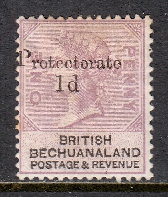 Bechuanaland - Scott #60 - MH - Broken “P” UL - See description - SCV $20