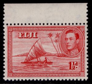 FIJI GVI SG252c, 1½d carmine, NH MINT.