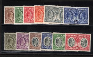 Cayman Islands #69 - #80 (SG #84 - #93) Very Fine Never Hinged Set