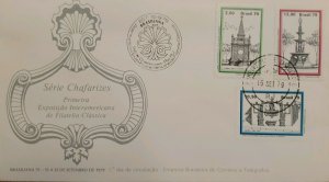 A) 1979, BRAZIL, I INTER-AMERICAN EXHIBITION OF CLASSICAL PHILATELIA, FDC, CHAFA 