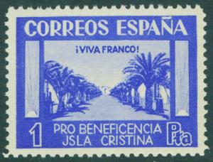 SPAIN Civil War 1936 ISLA CRISTINA (Huelva) Galvez B473 