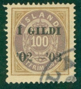 ICELAND 68 USED RL 4053 CV $80.00 BIN $32.00