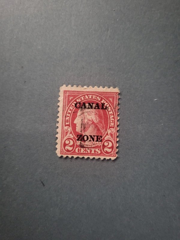 Stamps Canal Zone Scott #73 used