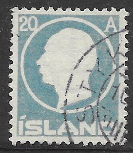 Iceland # 94, Used.