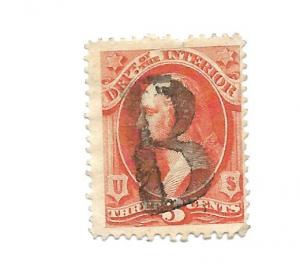 United States 1873 - Scott #O17