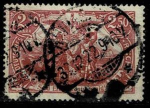 Germany 1920,Sc.#114 used, North and South with torch 4 colours