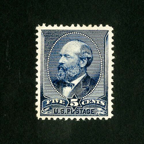 US Stamps # 216 XF Fresh disturbed OG H