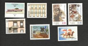 Portugal SC #322-24 #333 #363-65  MNH  - Modern better value postage stamps MNH