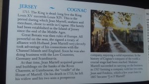 Jersey 1982 Links with France Martell Cognac Booklet