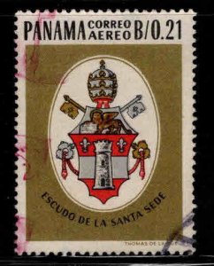 Panama Scott C332 1used Coat of Arms stamp