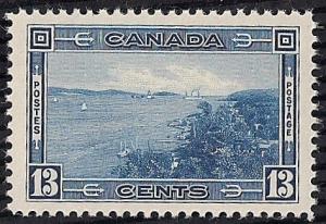 Canada #242 13 cent Halifax Harbor Stamp Mint OG NH EGRADED VF 82