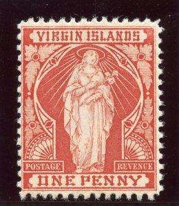 British Virgin Island 1899 1d brick-red superb MNH. SG 44. Sc 22.