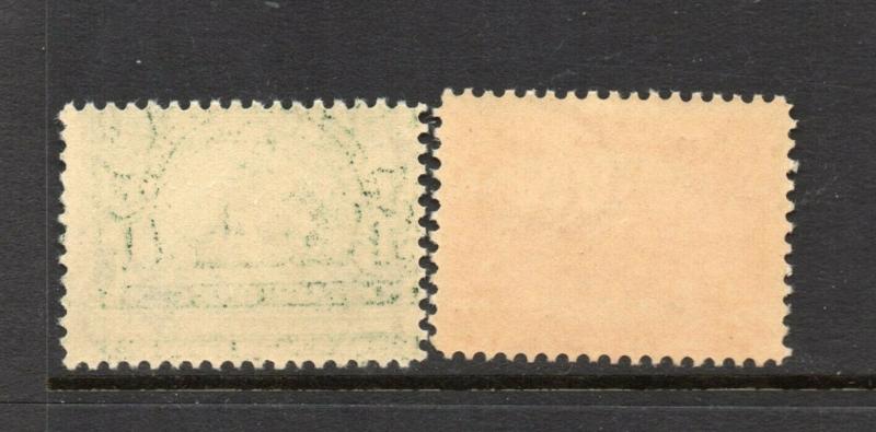 #328-29 1c-2c JAMESTOWN Never Hinged NICE cv$160.00