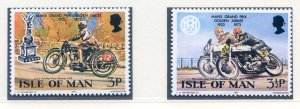 1973 Isle of Man SG39/40 Golden Jubilee Set Unmounted Mint