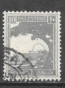 Palestine 73: 10m Rachel's Tomb, Bethlehem, used, F-VF