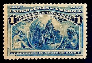 US #230 MINT OG NH VF