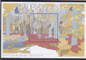 Germany 2079 MNH 2000 Hainich National Park Souvenir Sheet Very Fine