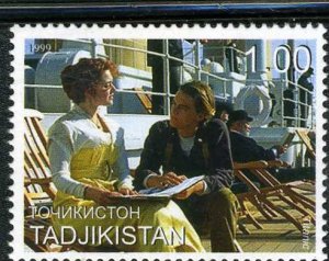 Tajikistan 1999 THE TITANIC FILM 1 value Perforated Mint (NH)