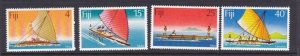 Fiji 1977 Ship Sc 380-383 set MNH