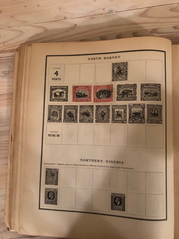 Modern Stamp Album Circa 1921