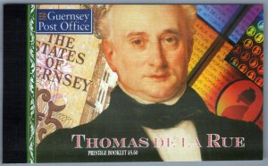 Guernsey 524a MNH Complete Booklet Thomas de la Rue Printer ZAYIX 0424M0092