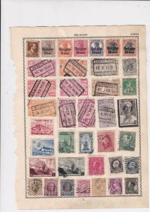 belgium stamps page ref 18360
