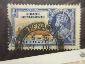 STRAITS SETTLEMENTS Scott 215 USED Cat $8.50