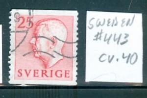 Sweden #443 used CV$.40