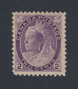 Canada Stamp #76-2c Victoria Numeral MH VF Guide Value = $80.00