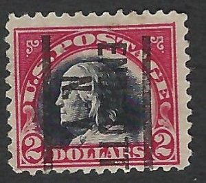 #547 Single Used (Precancel)