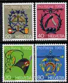 Switzerland 1980 Pro Patria - Trade & Craft Signs per...