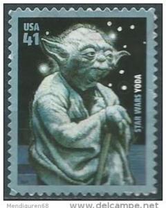 U.S.#4205 Star Wars Yoda 41c Single, MNH.