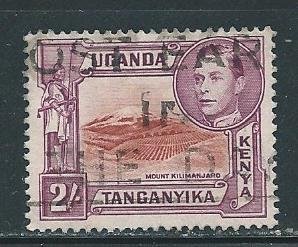 Kenya Uganda Tanzania 81b 2sh KGVI single Used