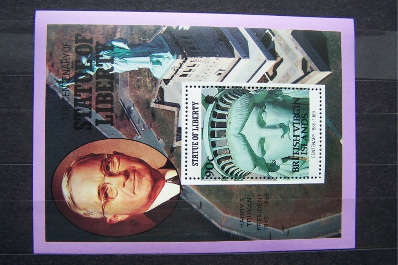 British Virgin Islands 1986 MNH The 100th Anniversary of Statue of Liberty