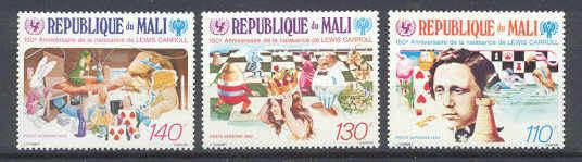 Mali C443-45 MNH IYC/Chess SCV4.35