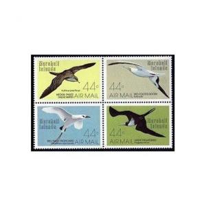 Marshall C13-C16,MNH.Michel 105-108. Birds 1987:Shear water,Booby,Tropic,Frigate