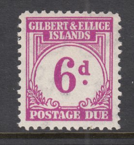 Gilbert and Ellice J6 MNH VF