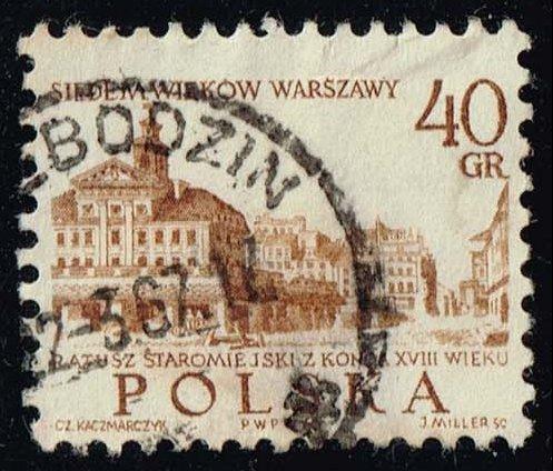 Poland #1337 Old Town Hall; Used (0.25)