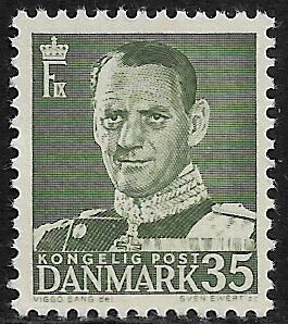 Denmark #322 MNH Stamp - King Frederik IX