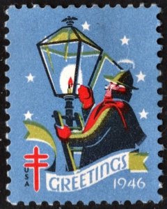 WX130 Christmas Seal (1946) MHR