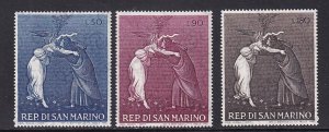 San Marino  #692-695  MNH 1968 Christmas