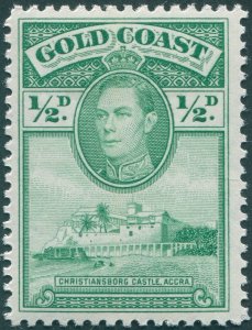 Gold Coast 1938 ½d green Perf 12 SG120 unused